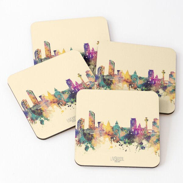 Item preview, liverpool skyline designed and sold by BekimART2.