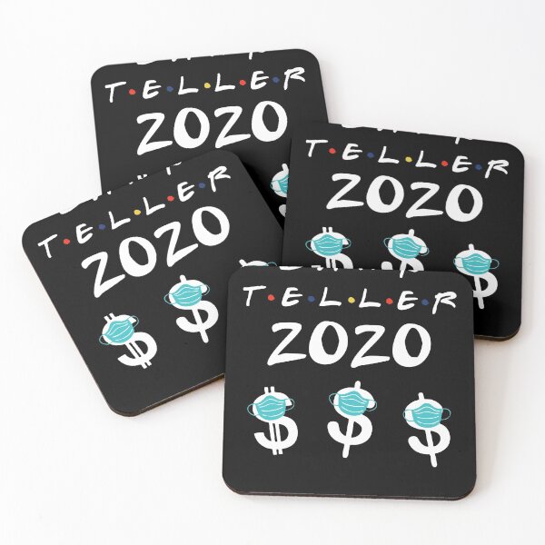 Item preview, Bank Teller 2020 Quarantine Shirt designed and sold by robert-white.