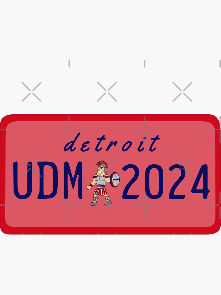 "Detroit Mercy 24" Sticker for Sale by shradeha Redbubble