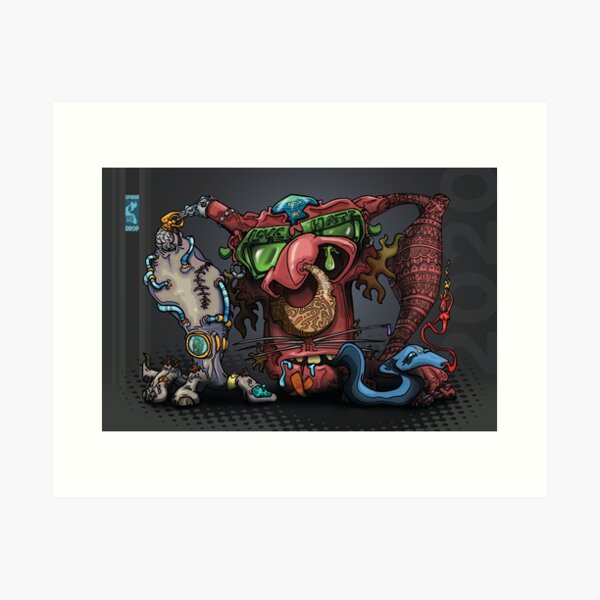 Love Hate Art Print