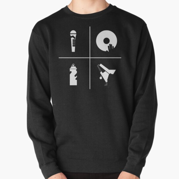 The Four Elements of Hip-Hop Pullover Sweatshirt