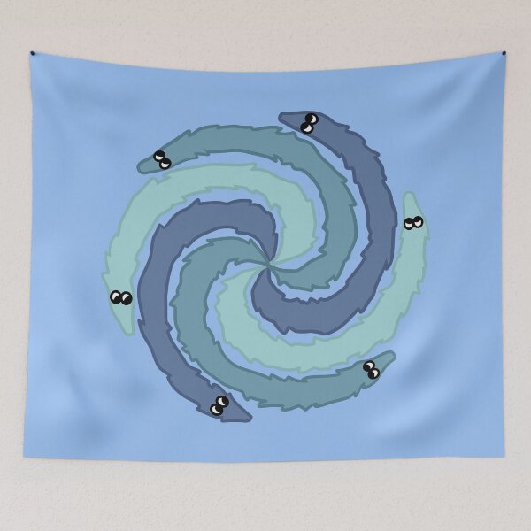 Item preview, worm vortex blue  designed and sold by shipyard.
