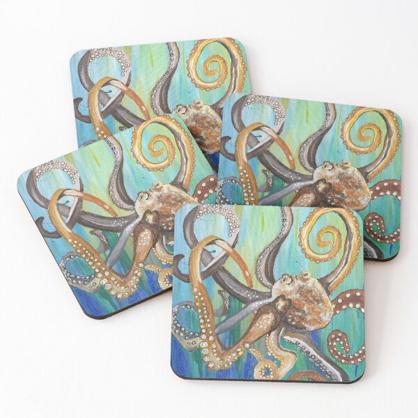 Item preview, Octopus at Play designed and sold by Tigger's Treasures.