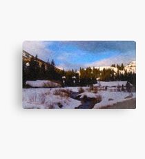 Big Cottonwood Creek Canvas Print
