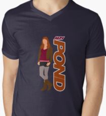 POND. Amy POND Men's V-Neck T-Shirt