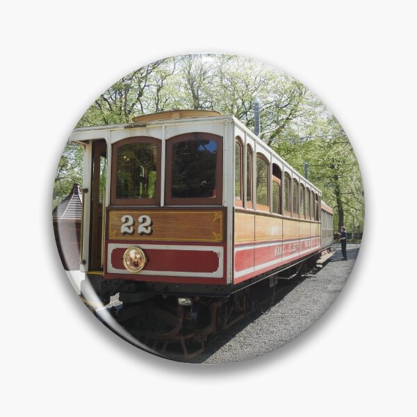 Item preview, Isle of Man Vintage Victorian Electric Tram Railway at Laxey designed and sold by tribbledesign.