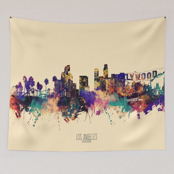 Item preview, los angeles skyline designed and sold by BekimART2.