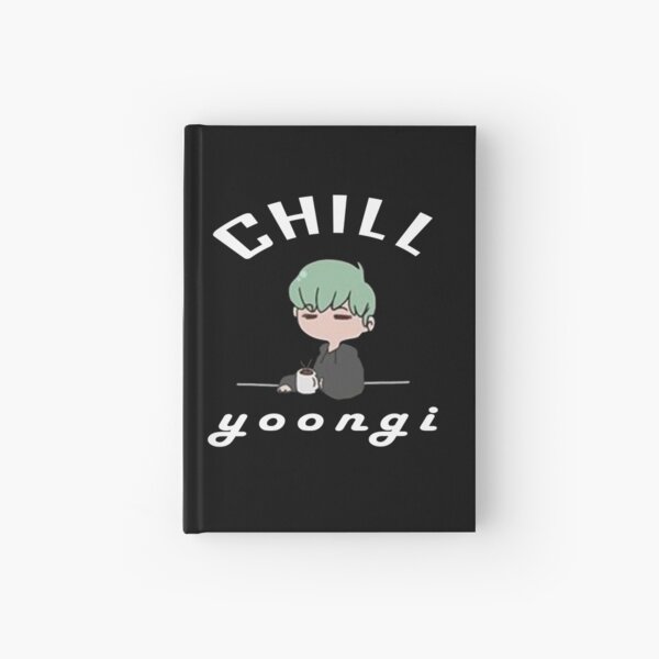 Chill yoongi Hardcover Journal