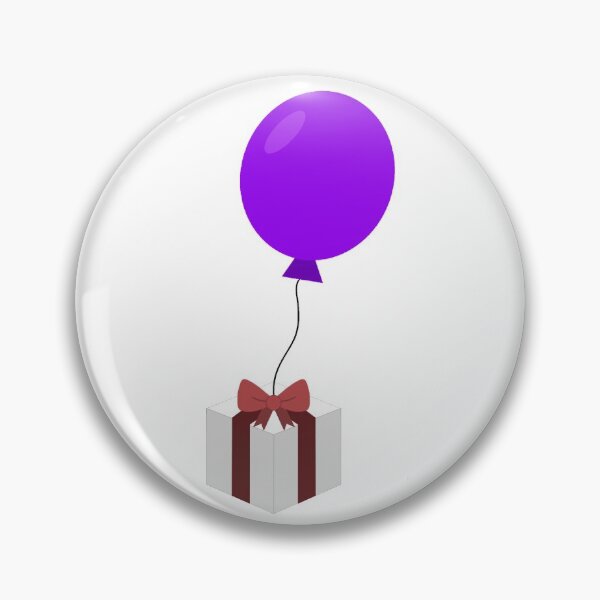 Item preview, Balloon With Present Purple designed and sold by CrossingMolly.