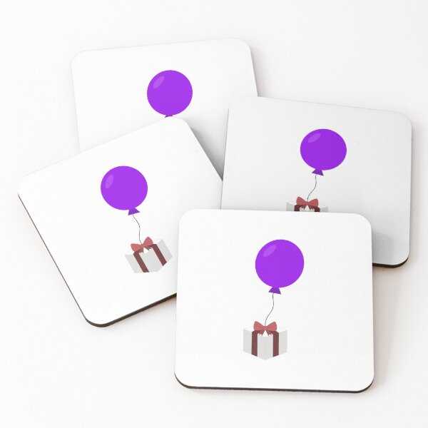 Item preview, Balloon With Present Purple designed and sold by CrossingMolly.