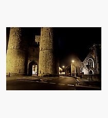 West Gate By Moonlight Photographic Print