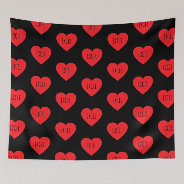 Item preview, I Love Excel Heart  designed and sold by Vanover Designs.