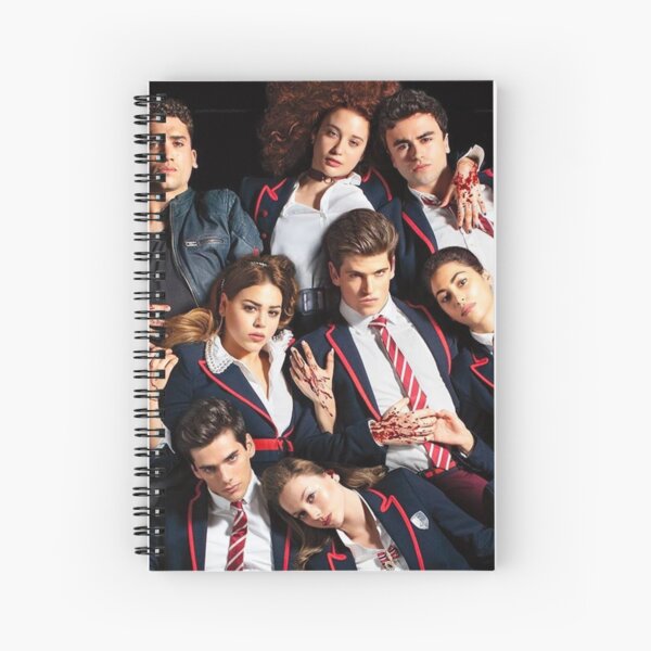 Serie Elite Netflix Cuaderno de espiral