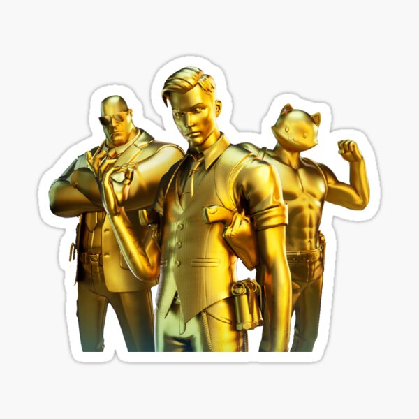 Gold Midas Team Sticker