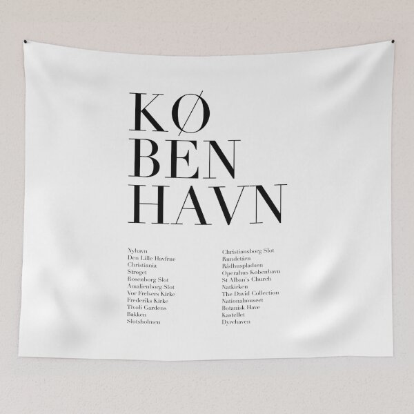 Aperçu de l'œuvre København créée et vendue par wisemagpie.