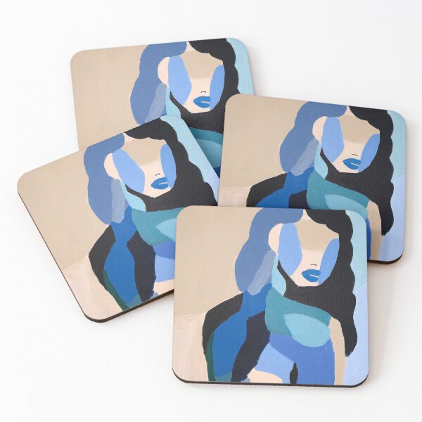 Item preview, Blue woman designed and sold by kenziegallivan.