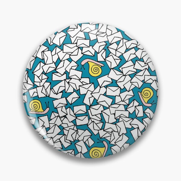 Item preview, Snail Mail || Turquoise Palette || Post Office || Mail  designed and sold by Hilary Leslie.
