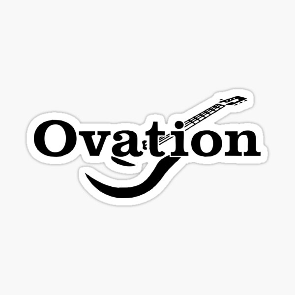 Ovation Guitars Logo Sticker
