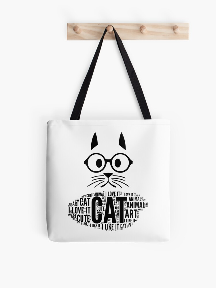 Custom-Designed Illustrations  Illustration, Black cat bag