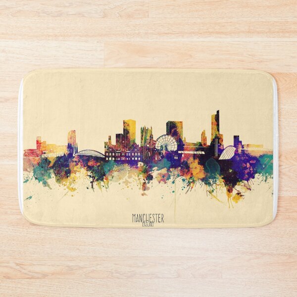 Item preview, manchester skyline designed and sold by BekimART2.