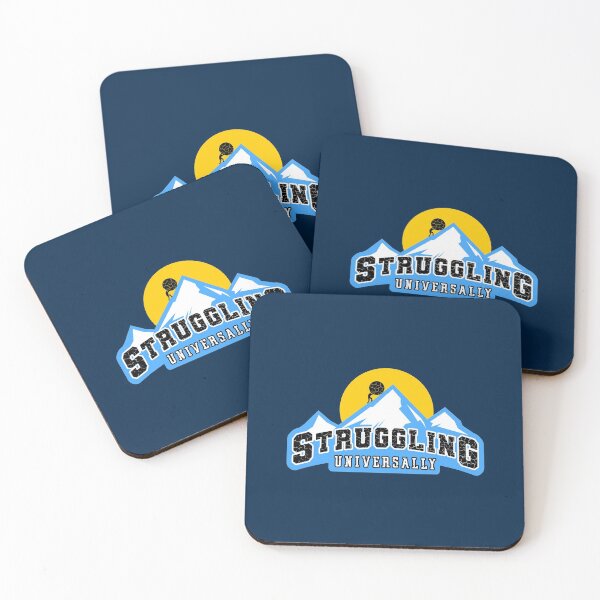 Item preview, Struggling Universally: A School of Hard Knocks — College Parody designed and sold by odibil.