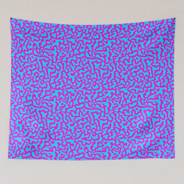 Item preview, Alien African Zebra Virus Pattern Design Warhol Colors designed and sold by Stephen Chambers / The Pop Art Factory.