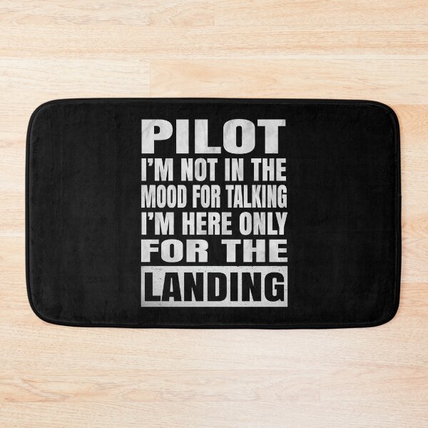 Item preview, Pilot I'm Not In The Mood For Talking - Pilots Retirement product designed and sold by Grabitees.