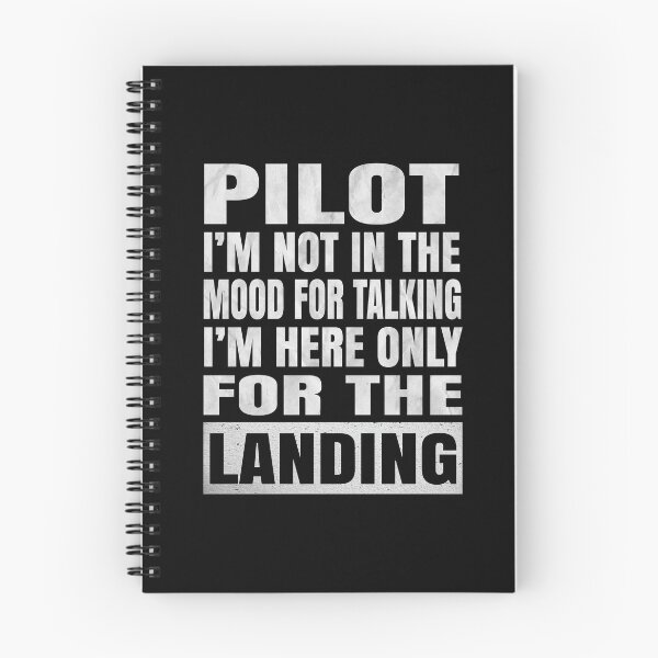 Item preview, Pilot I'm Not In The Mood For Talking - Pilots Retirement product designed and sold by Grabitees.