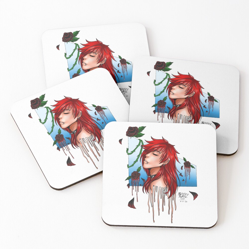 Item preview, Coasters (Set of 4) designed and sold by BloodyBlade123.