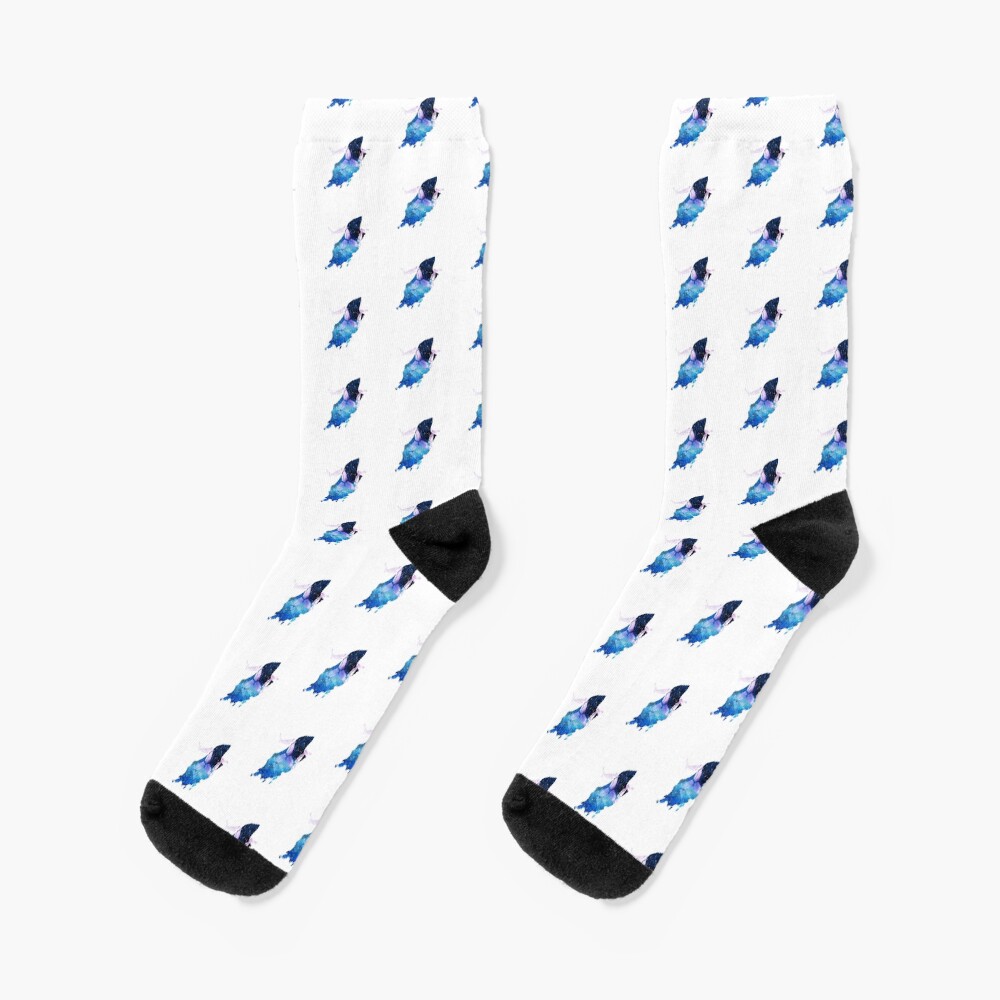 Isle of Man Triskelion Socks