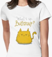 What's up, Buttercup? Women's Fitted T-Shirt
