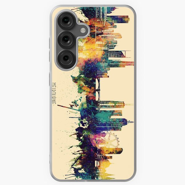 Item preview, melbourne skyline designed and sold by BekimART2.