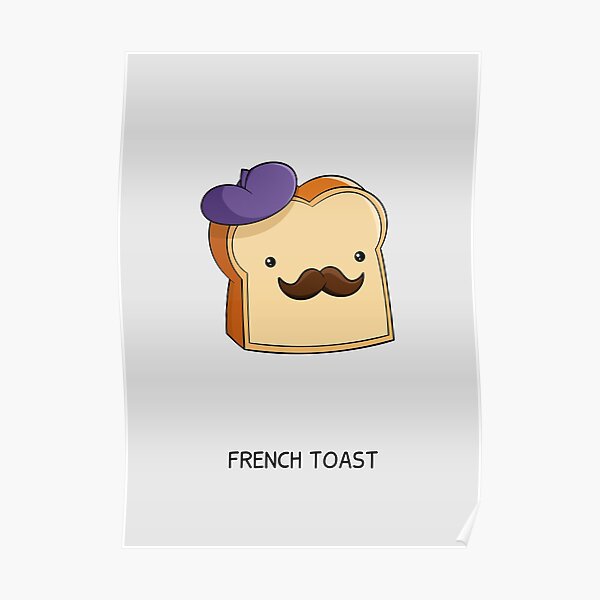 French Toast Puns Wall Art | Redbubble