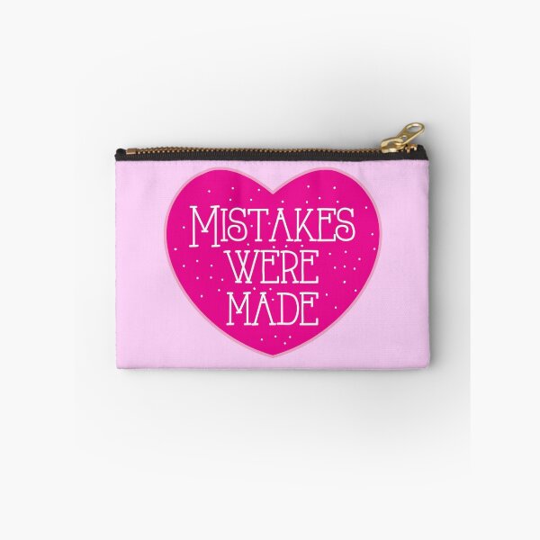 Item preview, Mistakes were made (pink heart) designed and sold by jazzydevil.