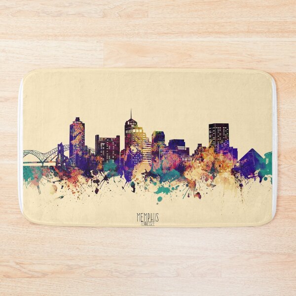Item preview, memphis skyline designed and sold by BekimART2.