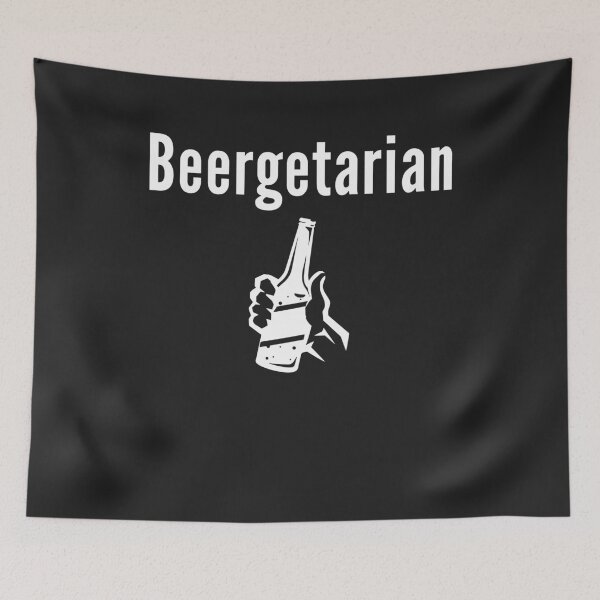 Item preview, Pun Drinking Beer Lover Father's Day - Beergetarian designed and sold by deichmonster.