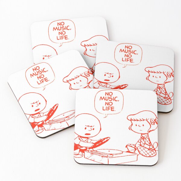 Item preview, No Music, No life. (Red) designed and sold by Keith Henry Brown.
