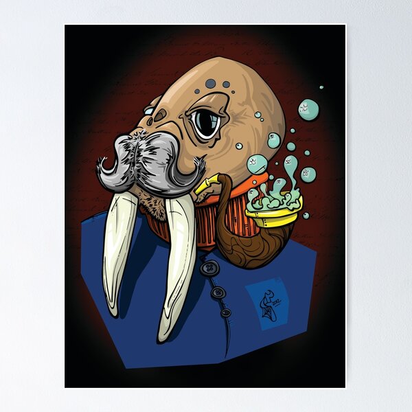 Item preview, Captain Walrus designed and sold by MannaCreations.