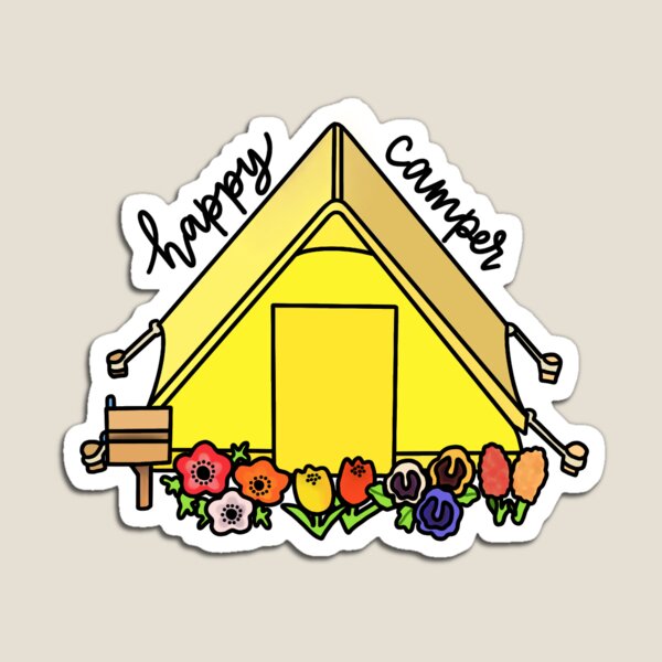 Happy Camper Magnet