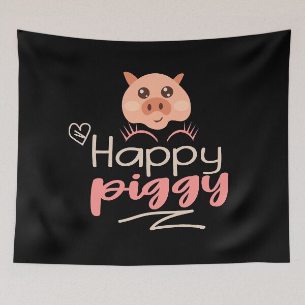 Item preview, Happy Piggy designed and sold by MclaughlinGifts.
