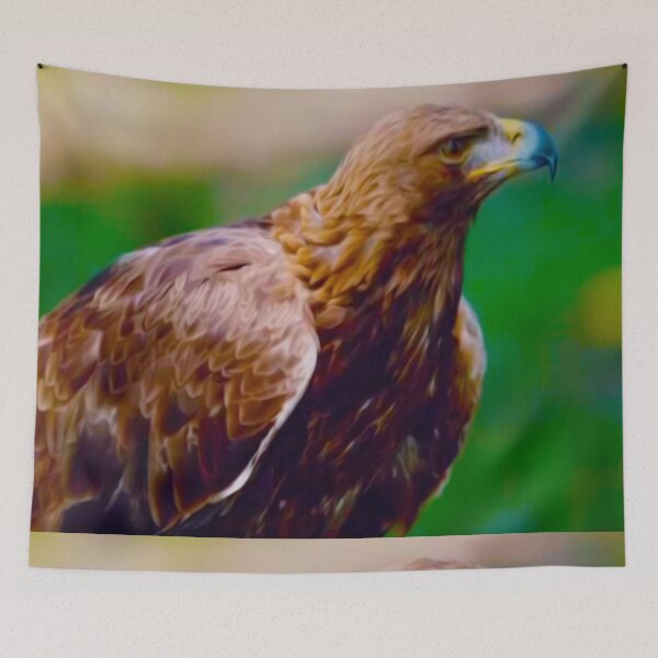 Item preview, Beautiful falcon sitting on a tree designed and sold by Bruno Beach.