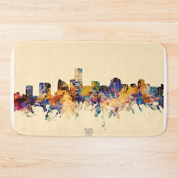 Item preview, miami skyline designed and sold by BekimART2.