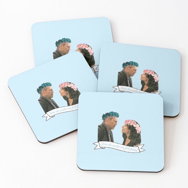 Item preview, House MD - House and Cuddy "you do make me feel funny" designed and sold by katieroseartt.