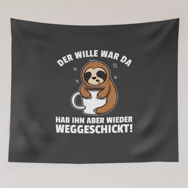 Item preview, Lazy procrastinating listless tired sloth laziness designed and sold by Team150Designz.