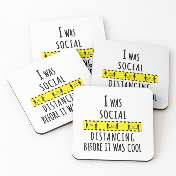 Item preview, I was social distancing before it was cool designed and sold by AllTogether.