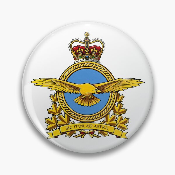 Item preview, Royal Canadian Air Force Badge designed and sold by Nikki SpaceStuffPlus.