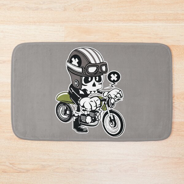 Item preview, Cafe racer Skull  Character designed and sold by Nickelparis.