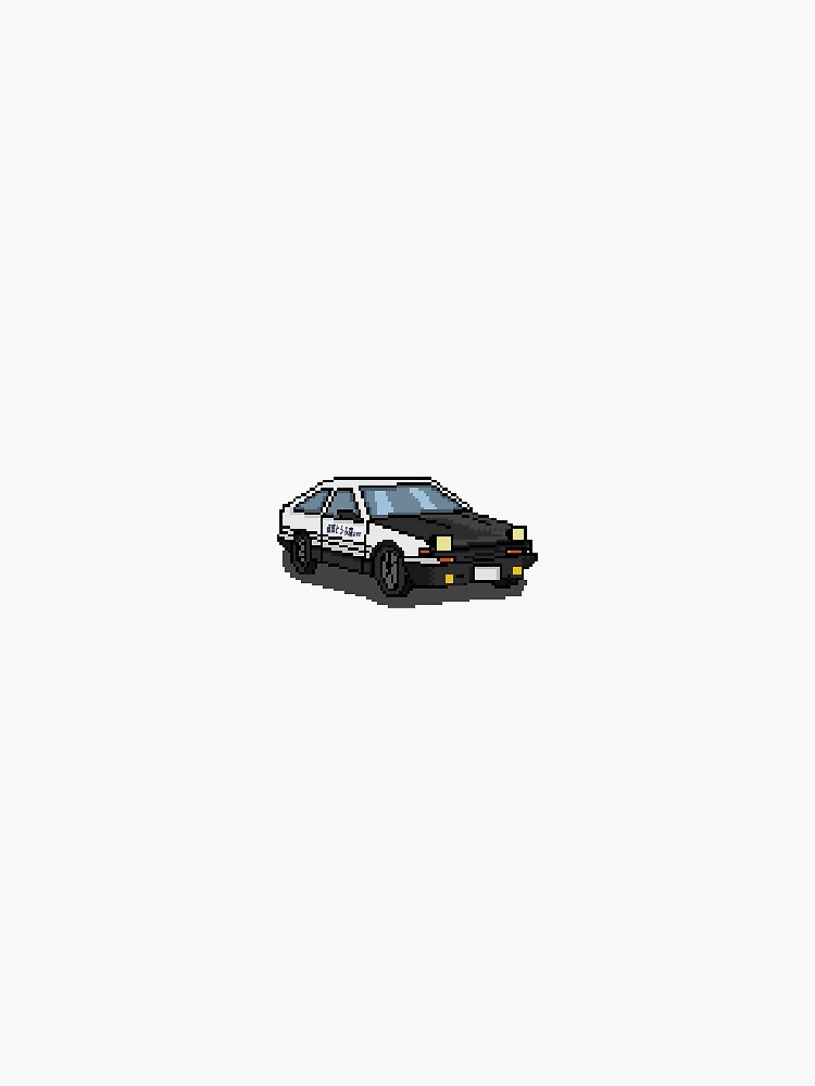 Initial D - AE86 Toyota Trueno Sprinter Sticker for Sale by