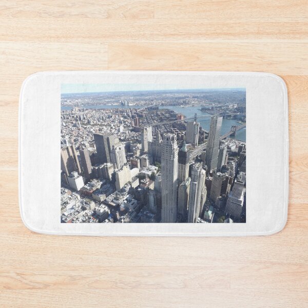 Item preview, Aerial View, Skyscrapers, East River, Lower Manhattan, New York City designed and sold by lenspiro.