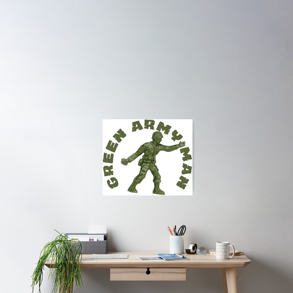 Item preview, Poster designed and sold by greenarmyman.